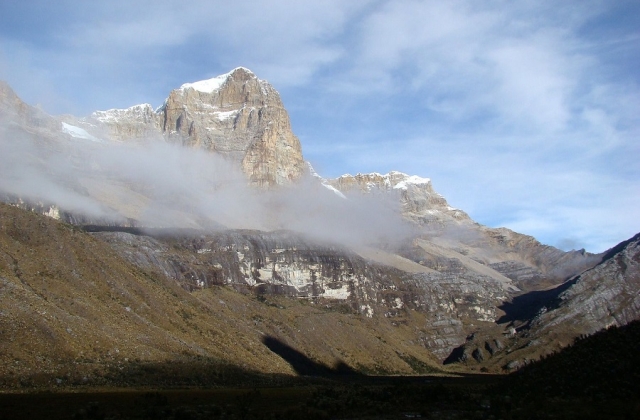 The Ritacuba trail will take you to the base of the Ritacuba Blanco peak. 