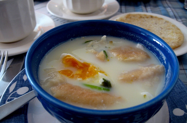 Changua. Milky soup for the soul. 