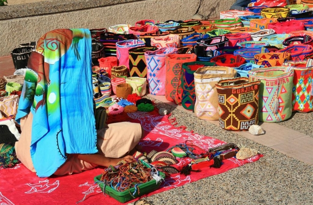 Mochilas crafted by the Wayuu People