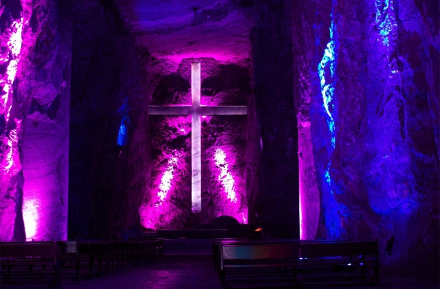 The Salt Cathedral of Zipaquira