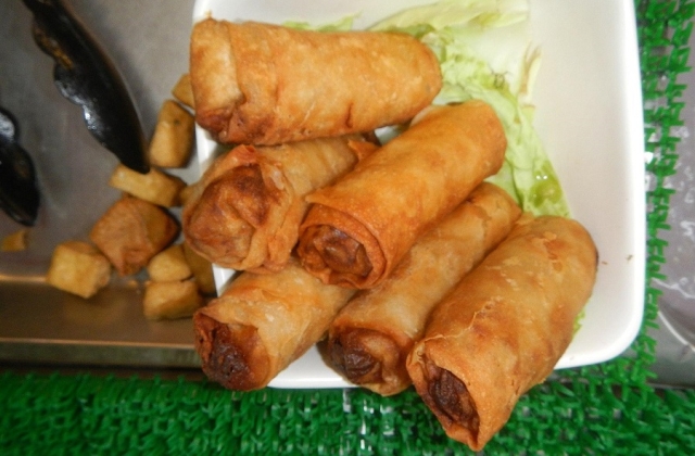 Lumpia - a food so delicious, it will steal your soul. 