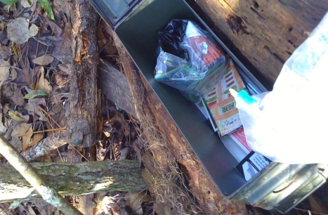 Check out this Geocache loot!
