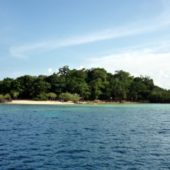 Una de las tantas islas paradisíacas