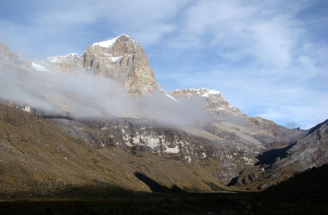 The Ritacuba trail will take you to the base of the Ritacuba Blanco peak.