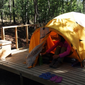 Acampando en Sutatausa