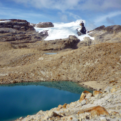 Vista desde el campamento