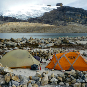 Campsite at 4000+ meters above sea level