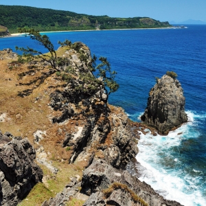 Atop Sibang Cove on Calayan Island