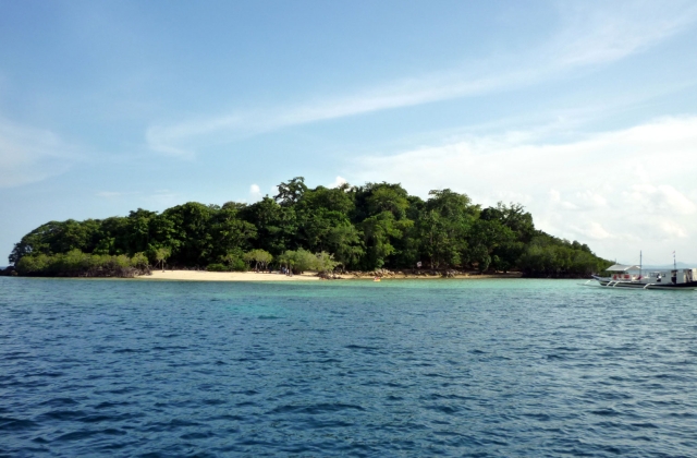 One of many idyllic islands