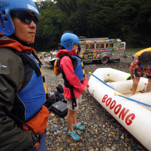 Getting the raft ready