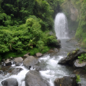 The Palan-ah waterfall in Tulgao, Tinglayan