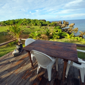 View from the Sunset Cottage veranda