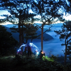 Waiting for sunrise in Maligcong