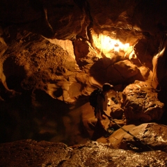 Inside Lumiang cave in Sagada