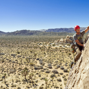 Happy climber