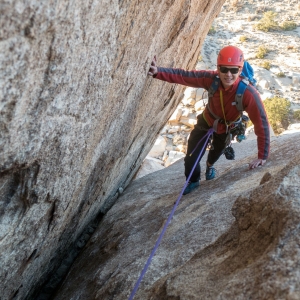 Climbing a corner