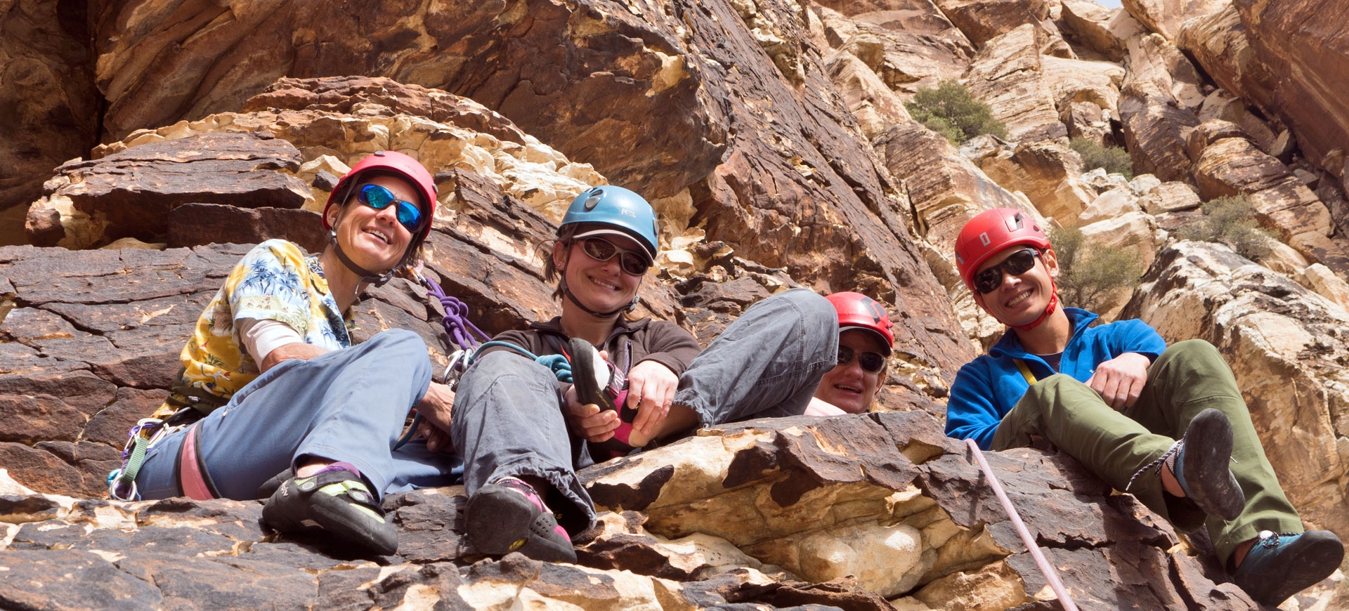 Red Rock Canyon Multi-Pitch Climbing