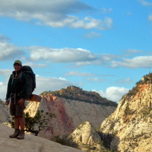 At Zion's Western Rim